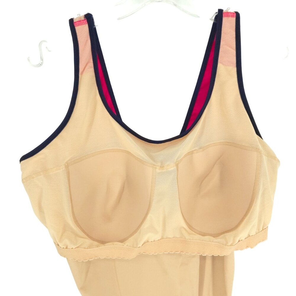 Lands' End Swim suit Pink One Piece Summer Vacation Pool Party Ocean Modest 22W - Picture 10 of 16
